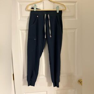 Figs Navy Blue Track Pants